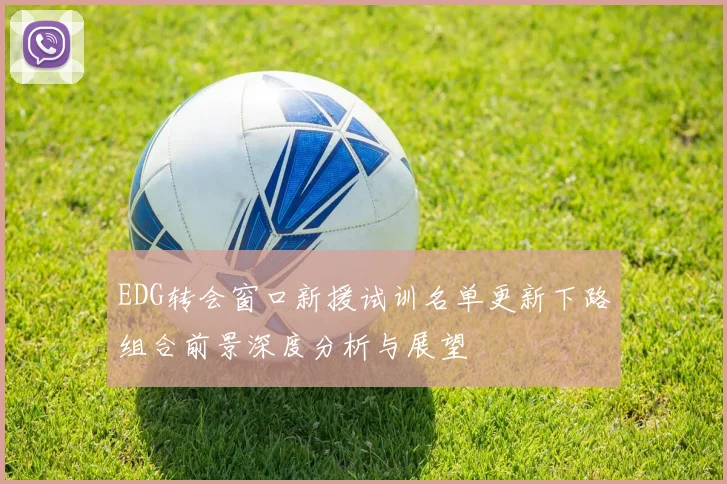EDG转会窗口新援试训名单更新下路组合前景深度分析与展望